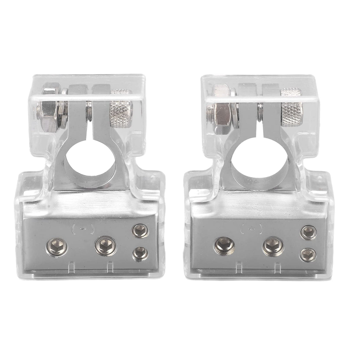 Zinc Alloy Battery Terminal Connector, Top Post Negative and - Product Imagery
