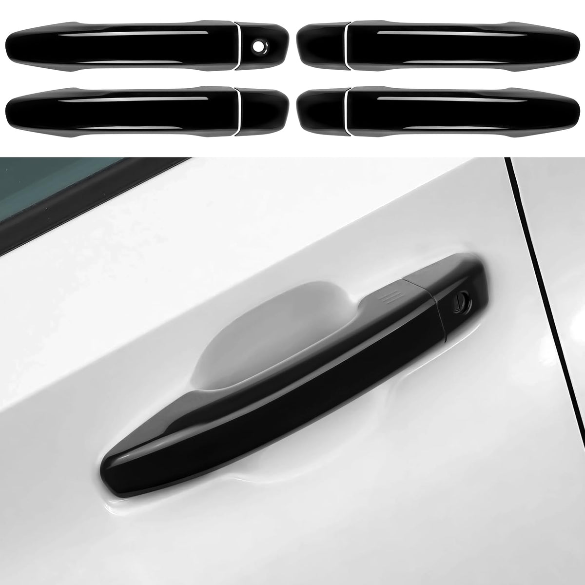 Car Door Handle Cover Protector Compatible with Honda 2018-2022 - Product Imagery