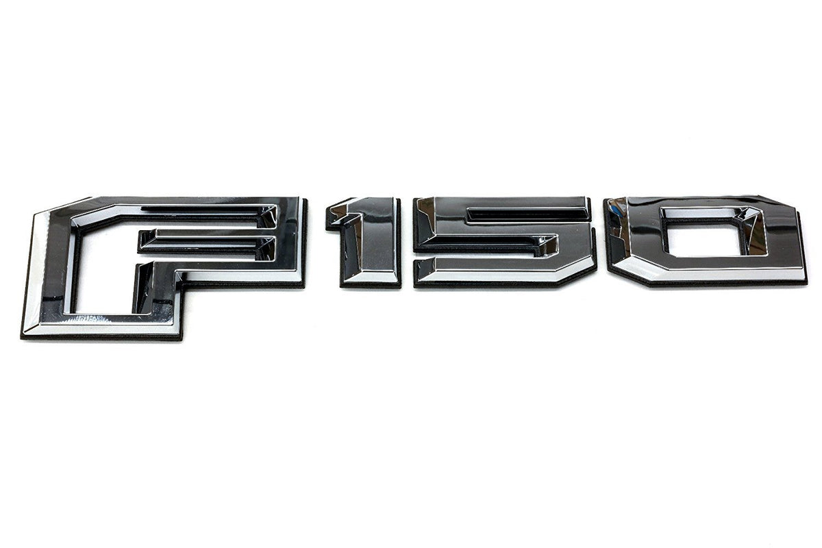 2015 Ford F-150 Rear Chrome Tailgate Emblem Nameplate OEM - Product Imagery