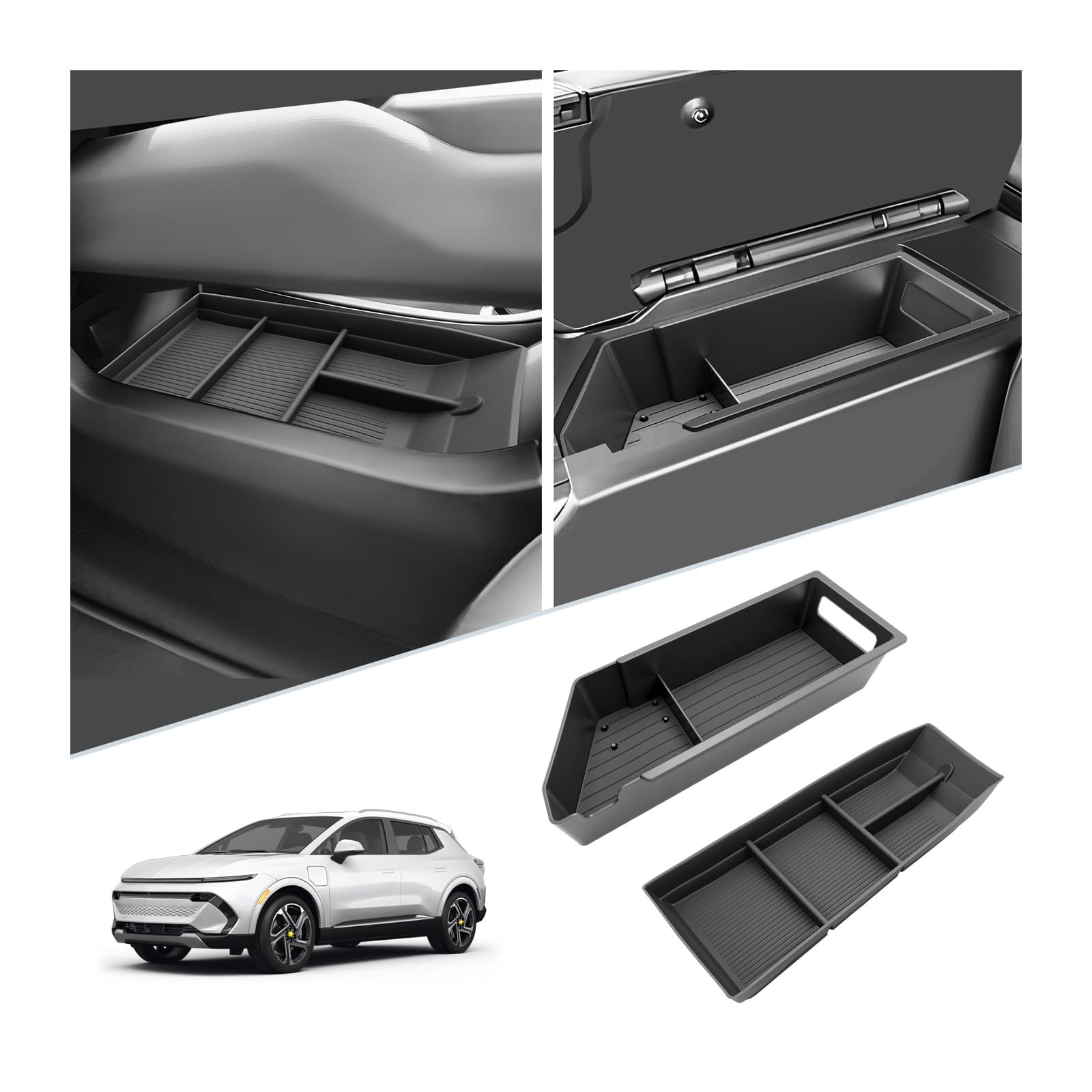SKTU 2Pack 2024 2025 2026 2027 Chevy Equinox EV Center Console - Product Imagery