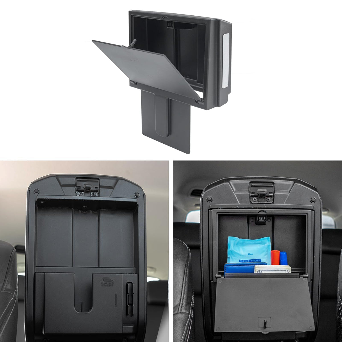 One-Touch Hidden Storage Box for Toyota 4Runner 2010-2024 - Product Imagery