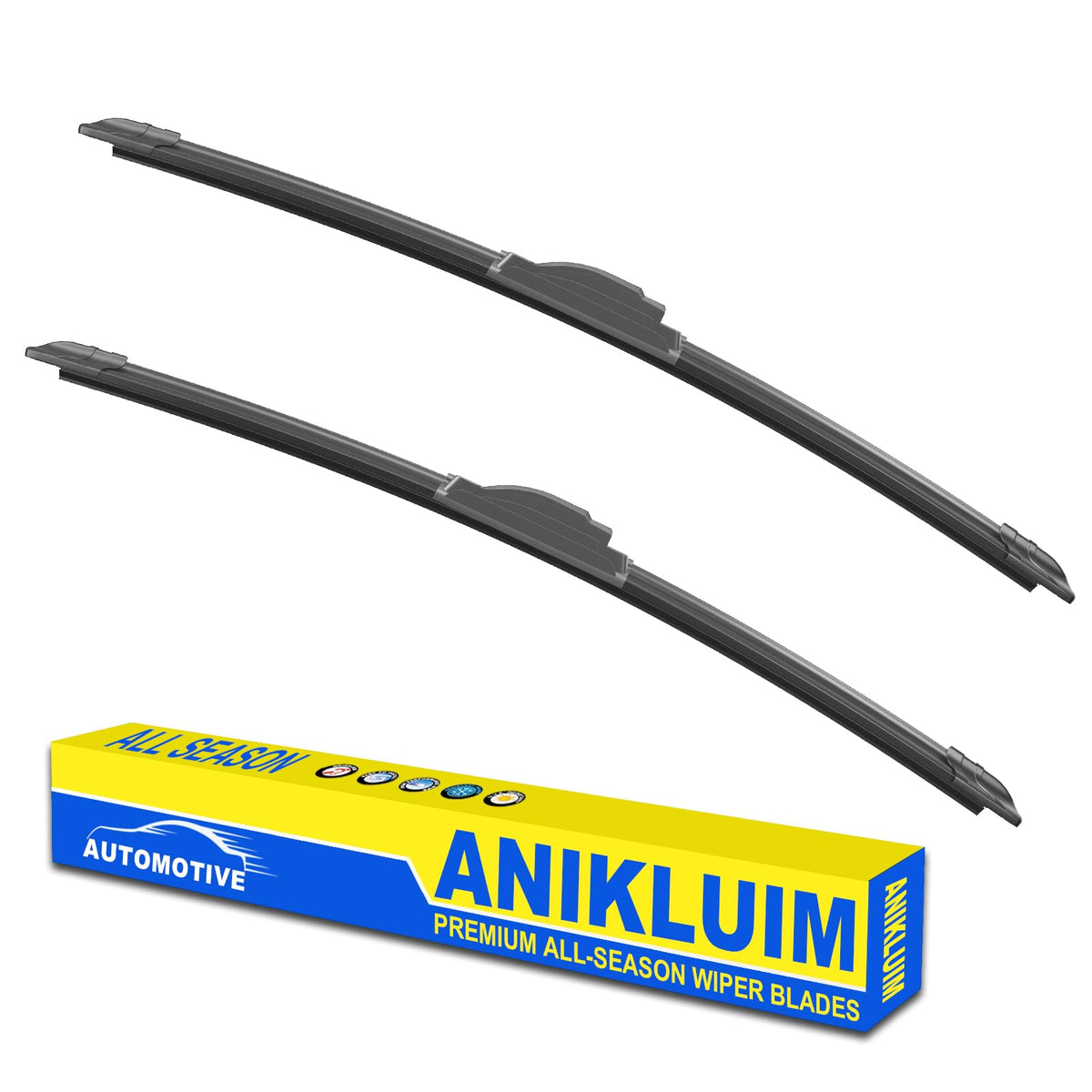OEM Quality 26" + 16" Premium All-Seasons Durable Stable and - Product Imagery
