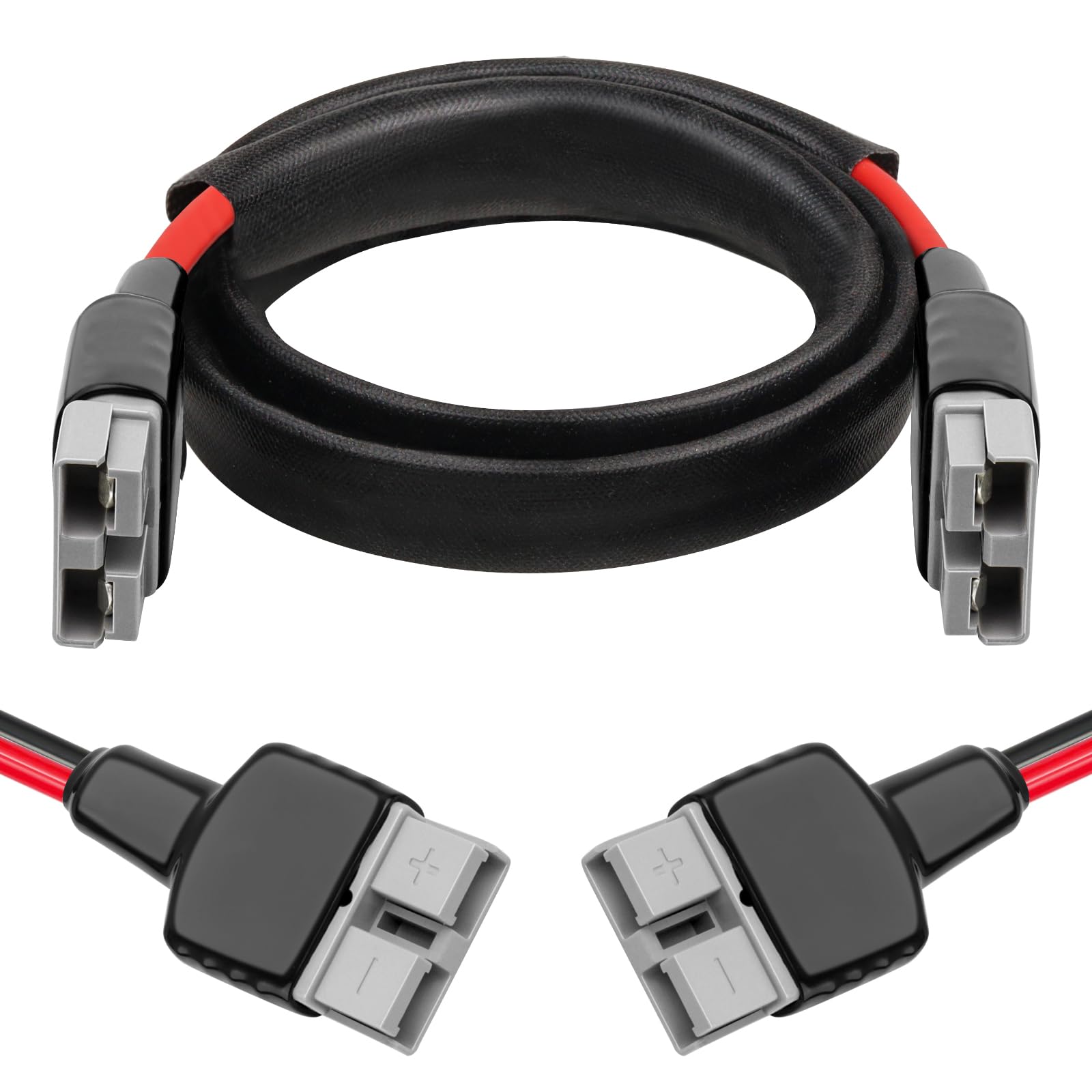XRDS -RF 8AWG Tinned Copper Wire with Anderson-Style 50A - Product Imagery