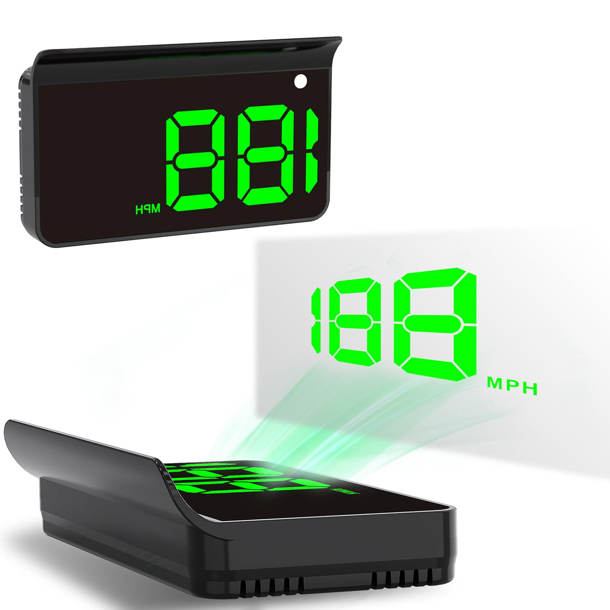 Heads up Display for Cars, Car HUD, GPS Speedometer,Head up - Product Imagery