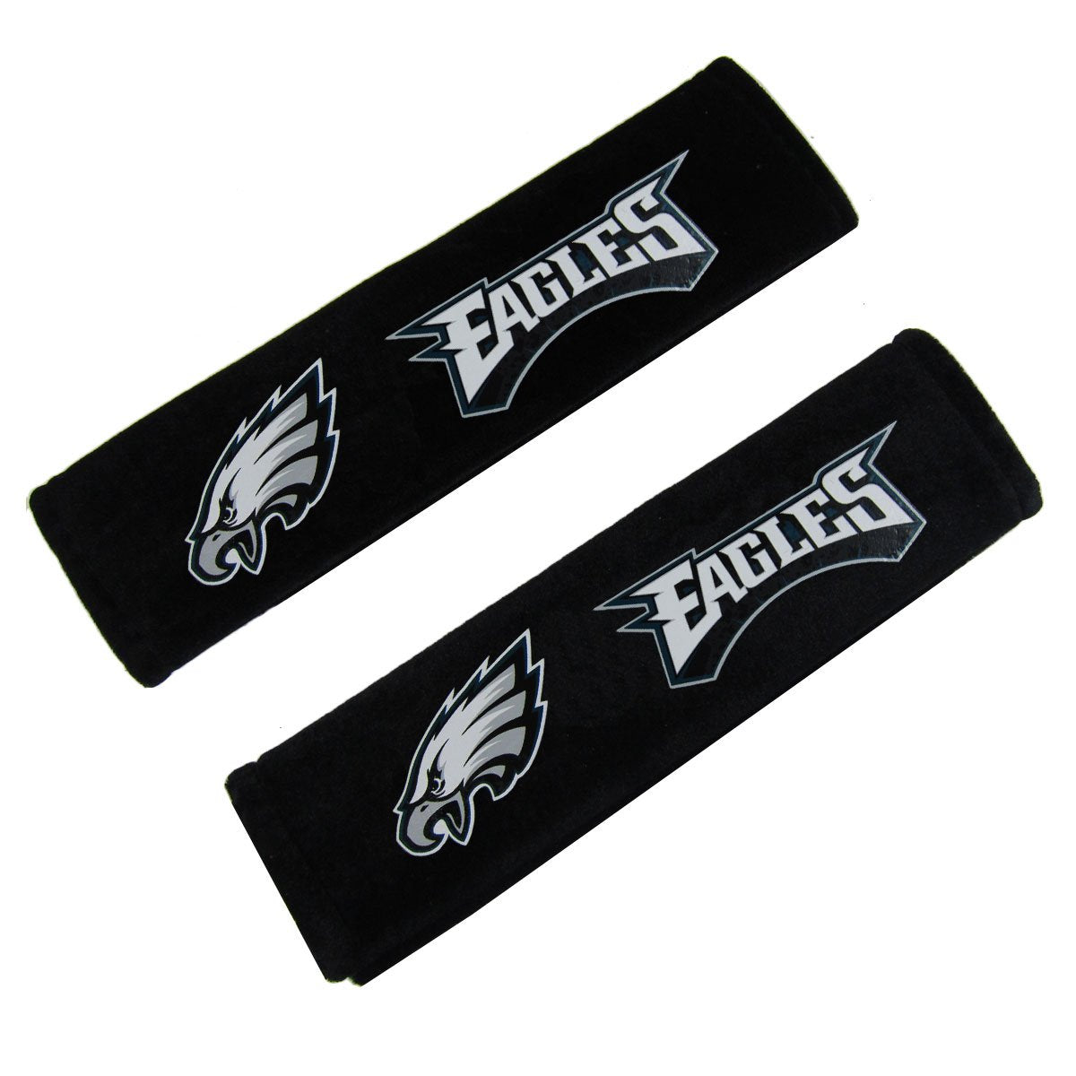 NFL Philadelphia Eagles Seat Belt Pad (Pack of 2) (96717B) - Product Imagery