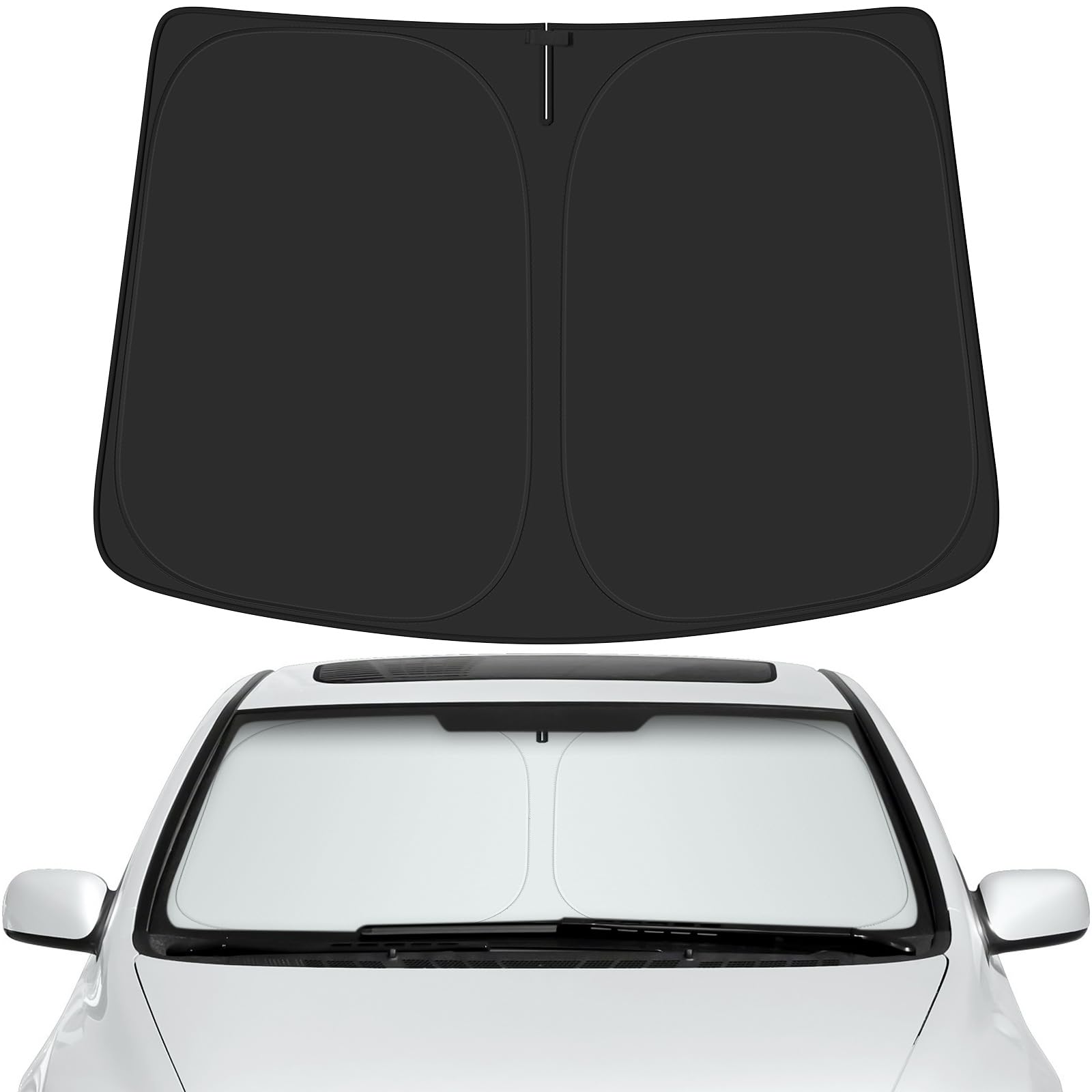 Car Windshield Sun Shade for Honda 2006-2011 Civic Accessories - Product Imagery