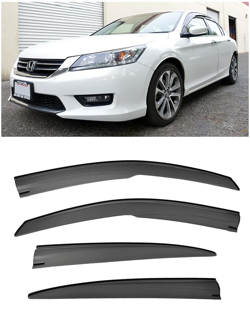 for 2013-2017 Honda Accord 4Dr Sedan | EOS Visors JDM Mugen - Product Imagery