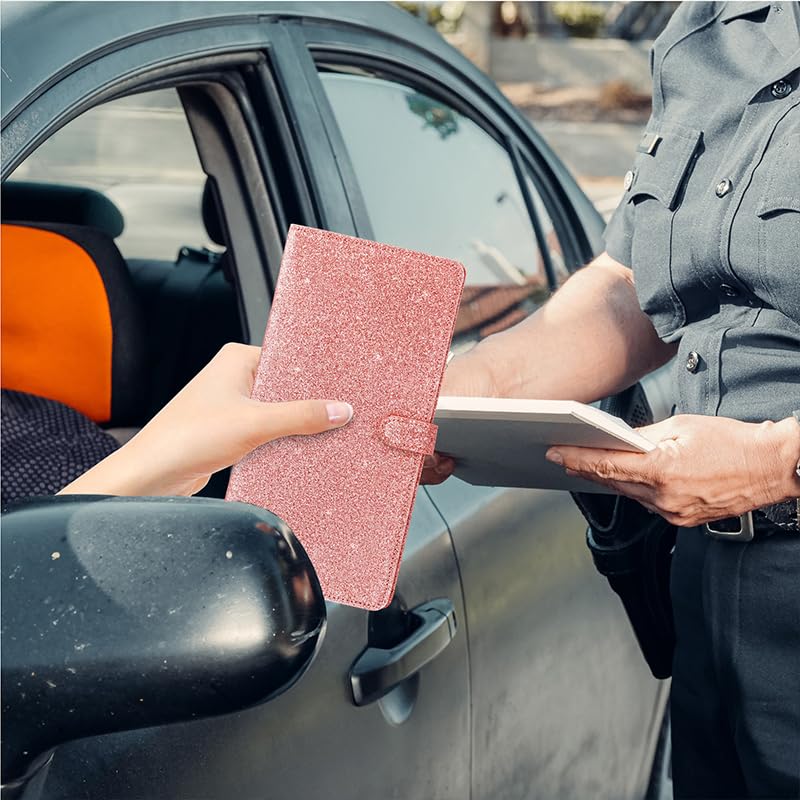 TILDOSAC 2 Ppack Leather Car Registration and Insurance Card - Product Imagery