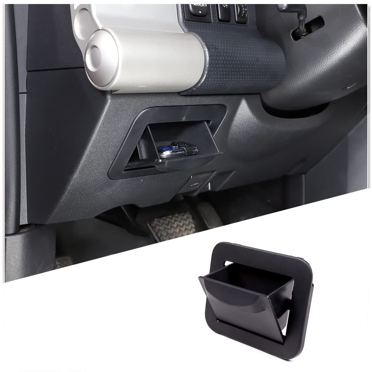 Center Console Fuse Storage Box Compatible with Toyota FJ - Product Imagery