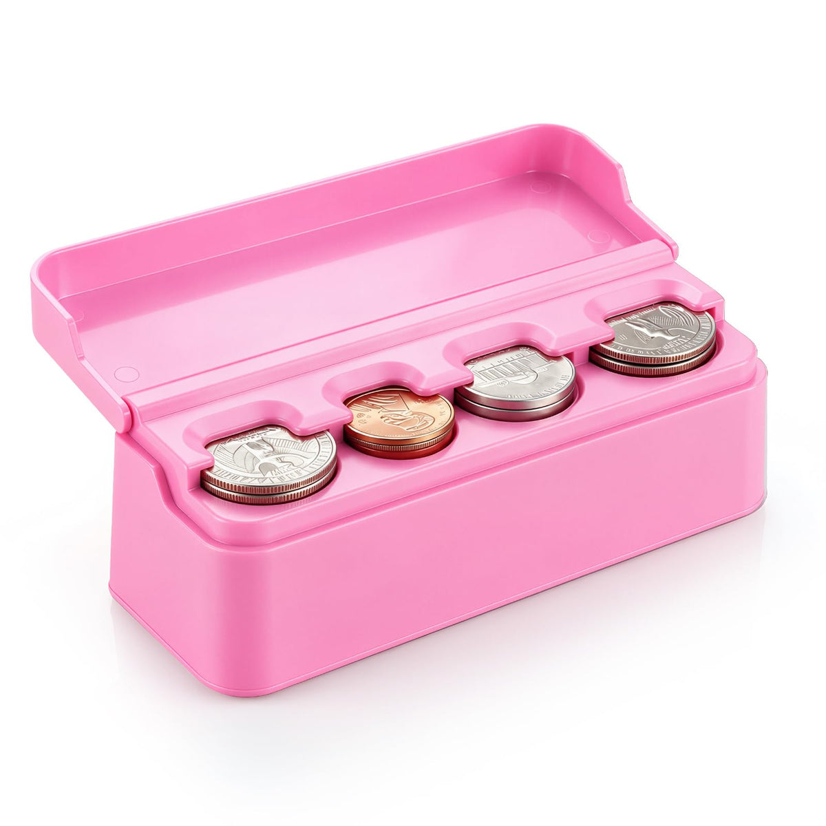 SINGARO Coin Holder for Car, Coin Change Organizer Compatible - Product Imagery