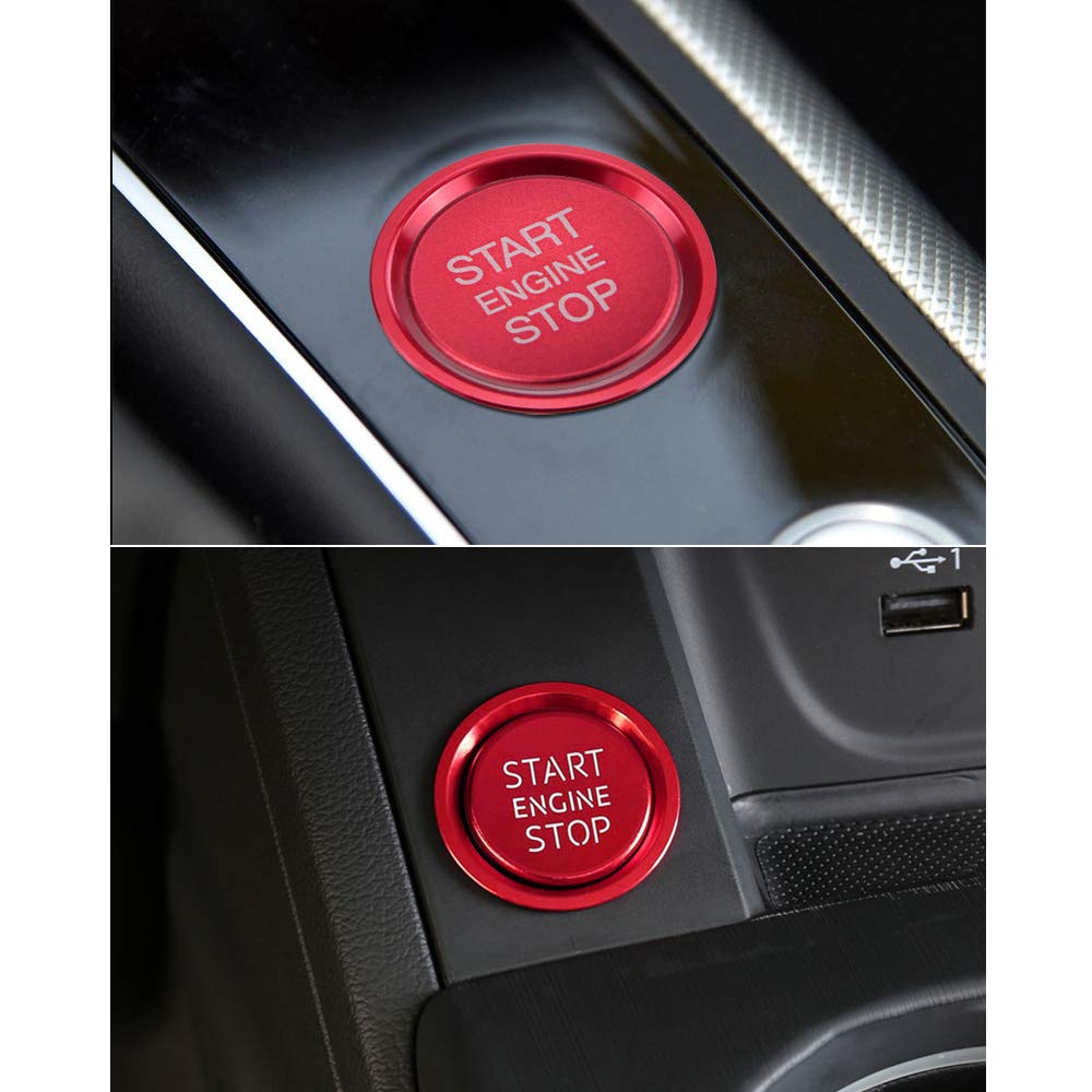 LECART Car Accessories Fit for Audi A4 A5 A6 A7 Q5 Red Car - Product Imagery