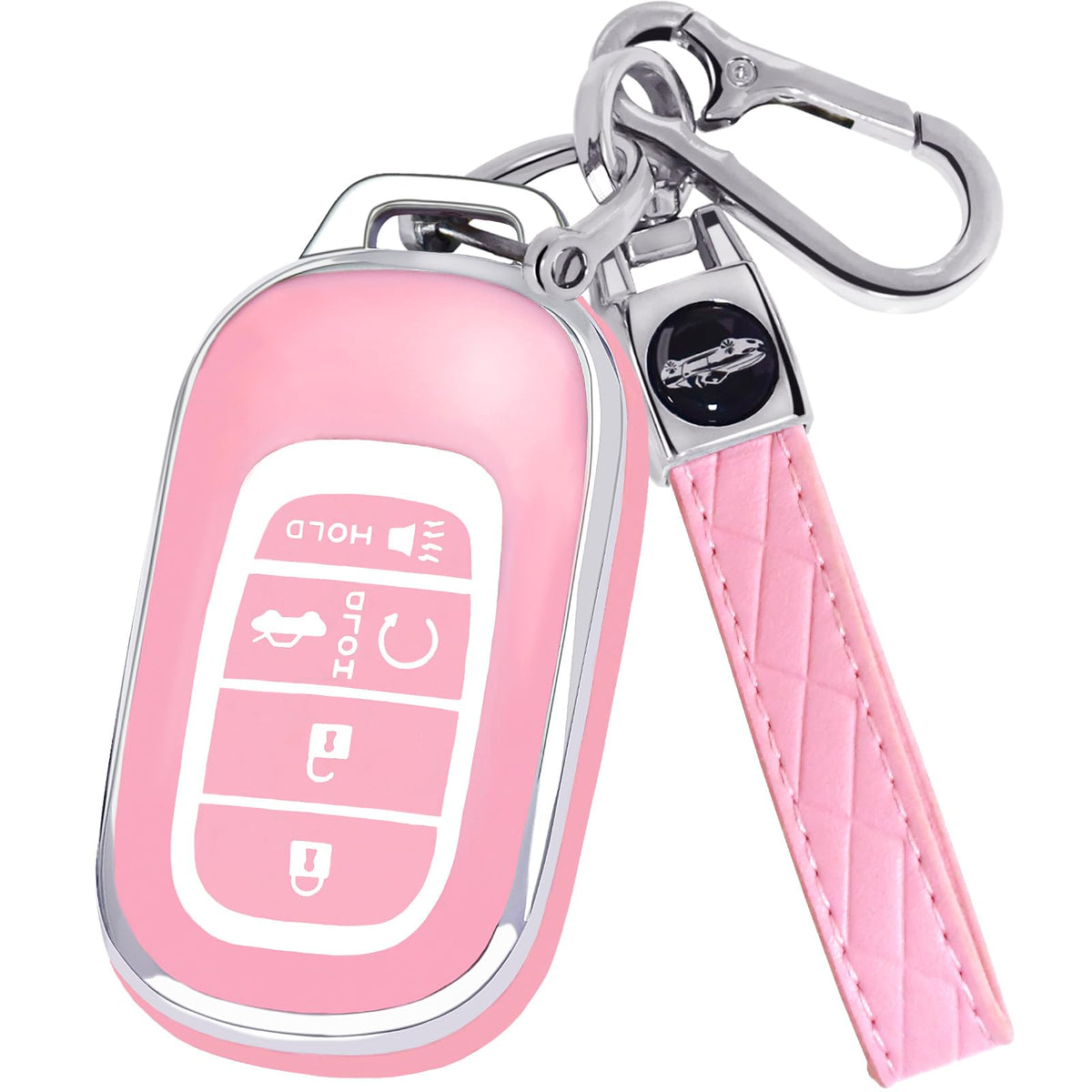 XIYANG TRADE for Honda Key fob Cover with Keychain,Soft TPU - Product Imagery