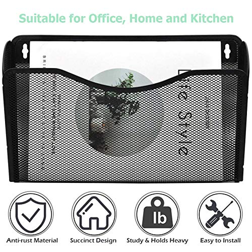 EASEPRES 3 Single Pocket Mesh Hanging File Organizer, Vertical - Product Imagery
