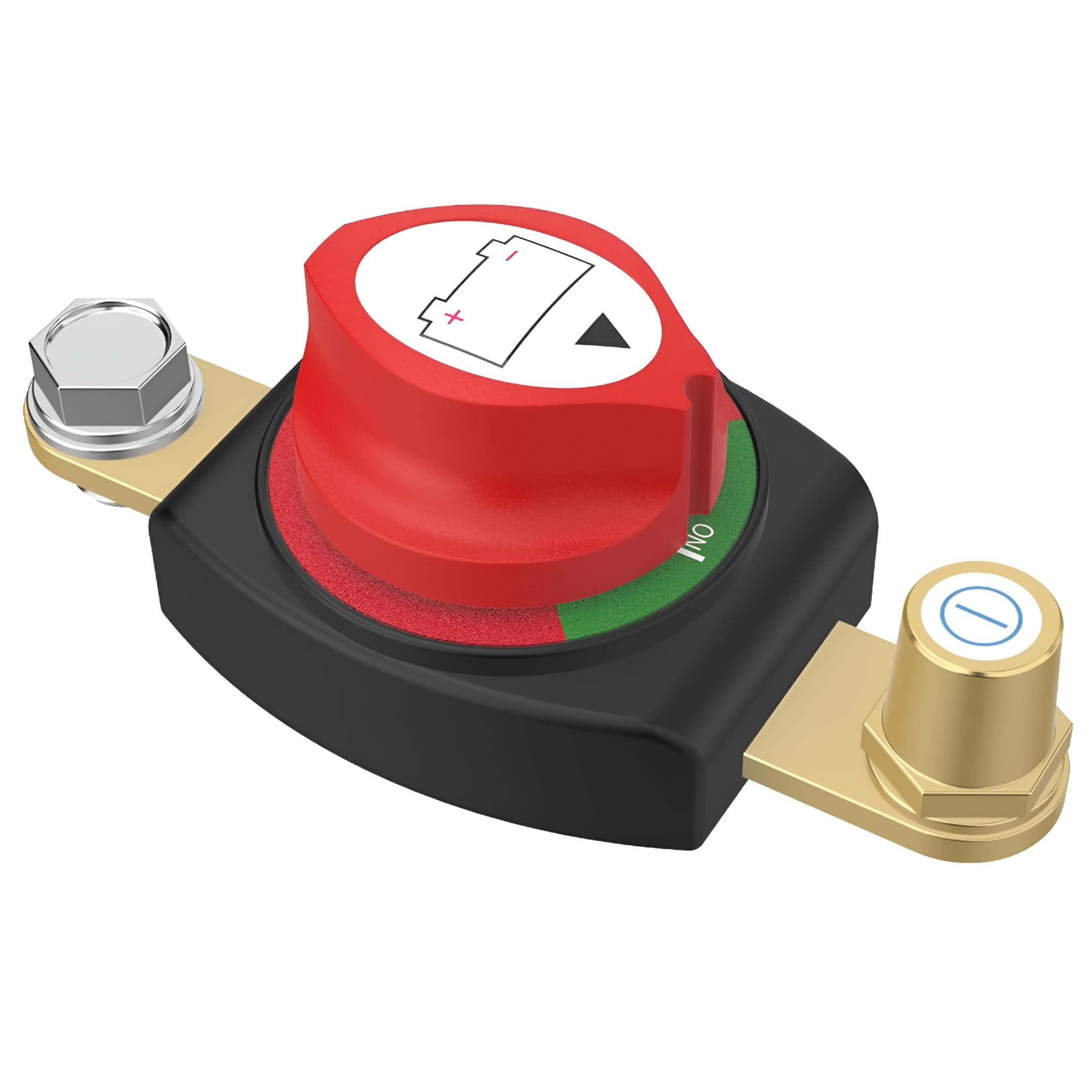 Side Post Battery Disconnect Switch,Heavy Duty Shut Off 12-48V - Product Imagery