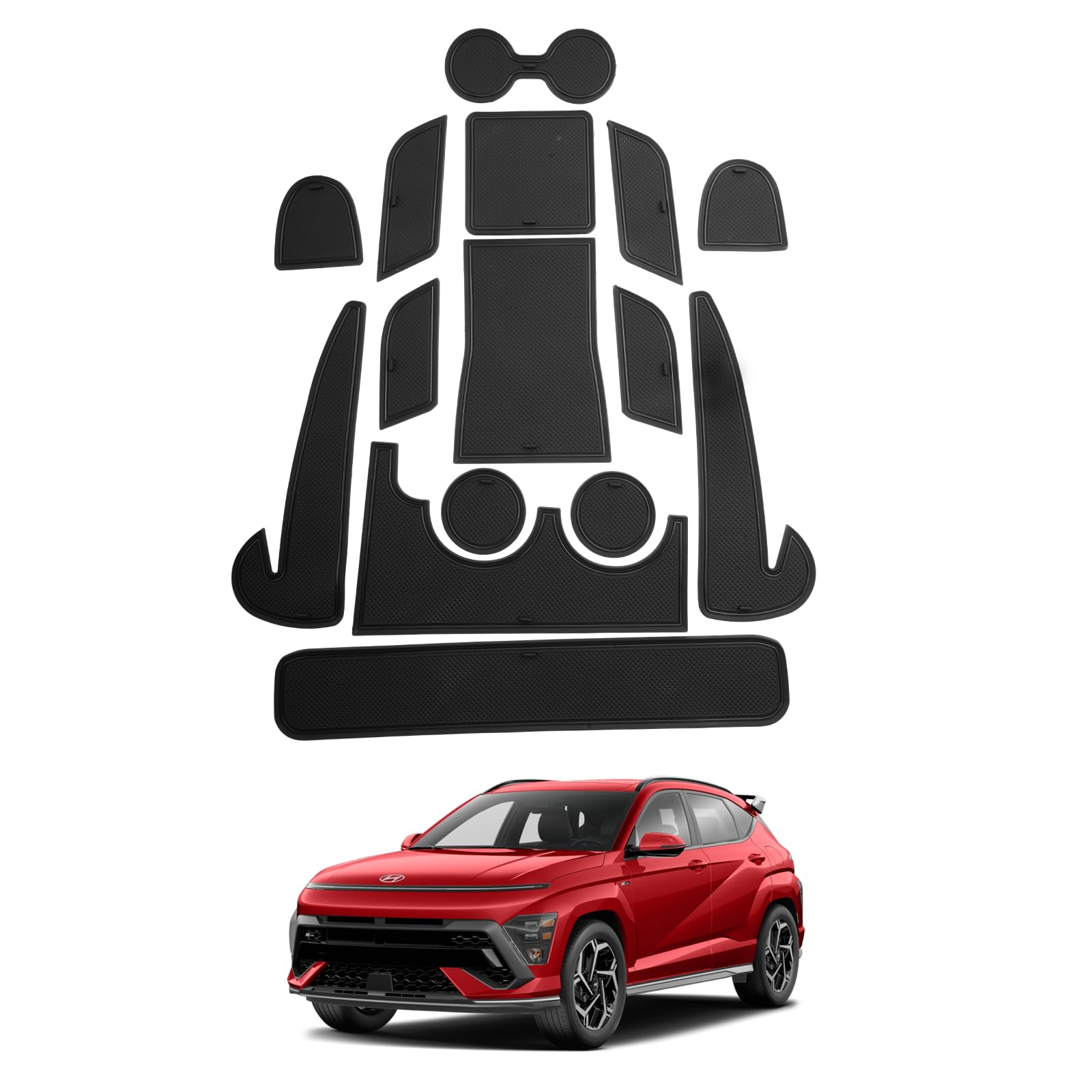 SHAOHAO for 2025 2026 Hyundai Kona Accessories Center Console - Product Imagery