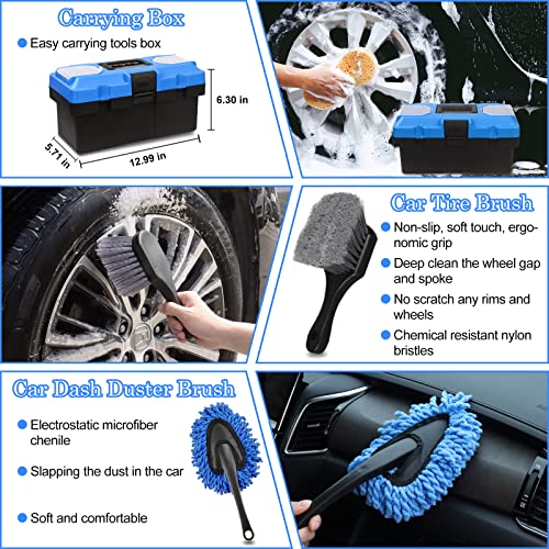 TTRCB 27Pcs Car Detailing Kit, Car Cleaning Kit, Car Detailing - Product Imagery