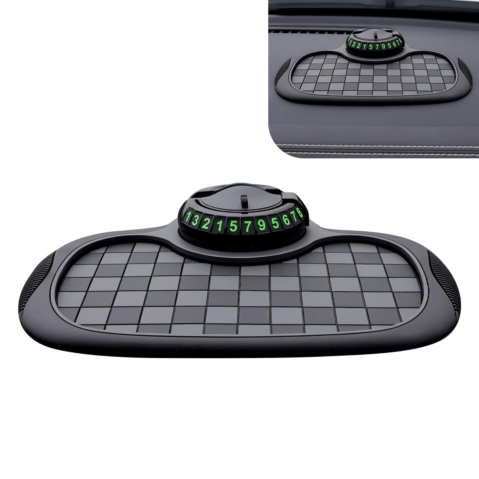 SLIMI 1 PC Multifunction Car Anti-slip Mat, Car Dashboard Phone - Product Imagery