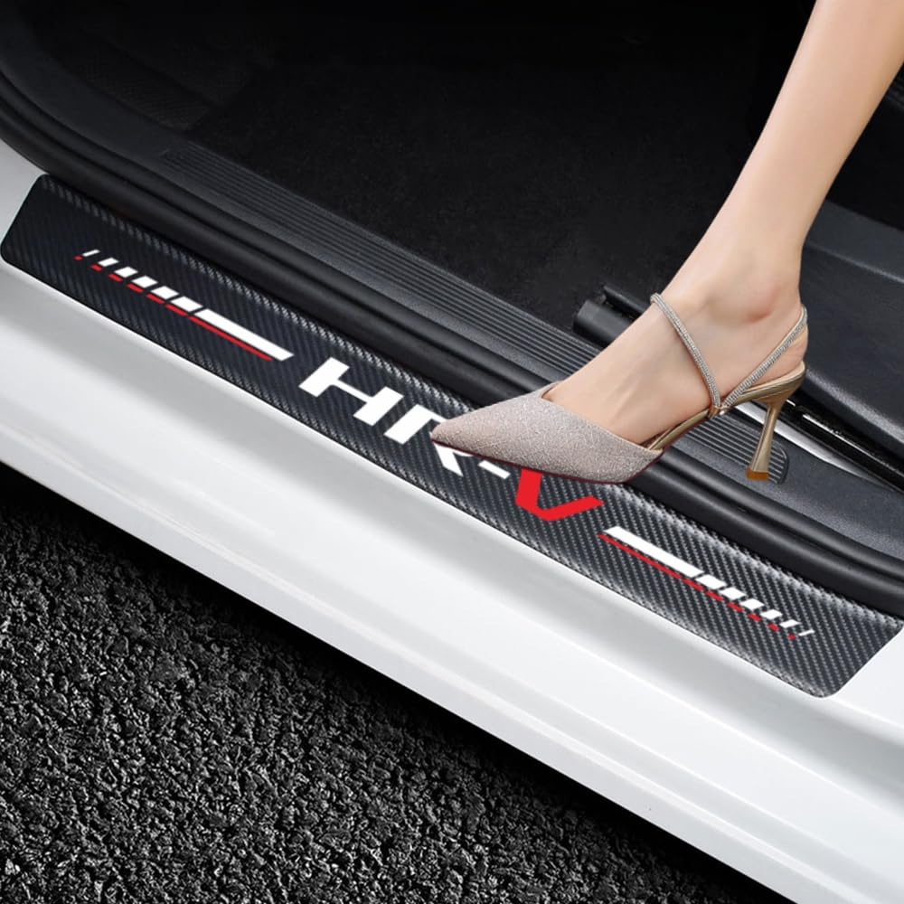 4Pcs Car Door Sill Protector for HR-V Accessories Fit for HRV - Product Imagery