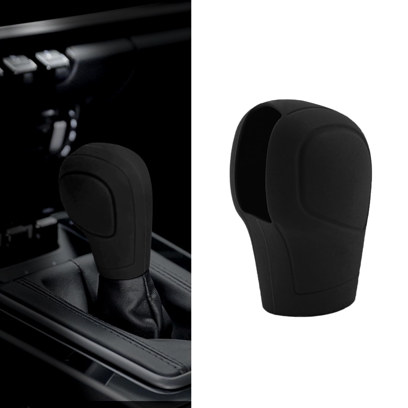 Car Gear Shift Knob Cover, Gear Shift Knob Cover Car Protect - Product Imagery