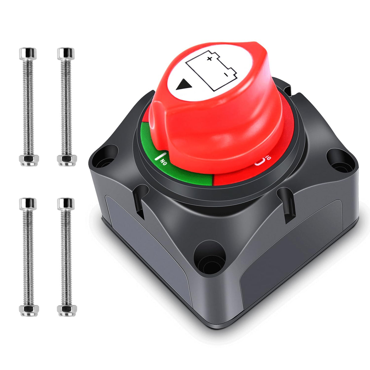 Nilight - 90015A Battery Switch 12-48V Waterproof Heavy Duty - Product Imagery