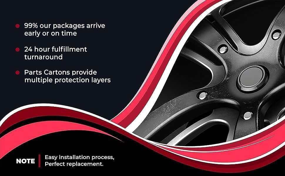 17x7.5 inch Custom Wheel - Black Standard Steel Rim ST Bolt- - Product Imagery