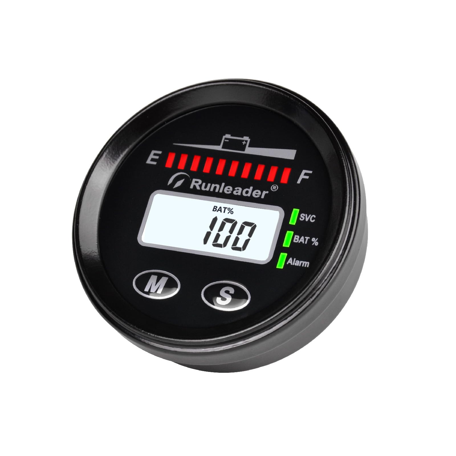Runleader RL-BI025A Digital Dual Display Battery Monitor Voltage - Product Imagery