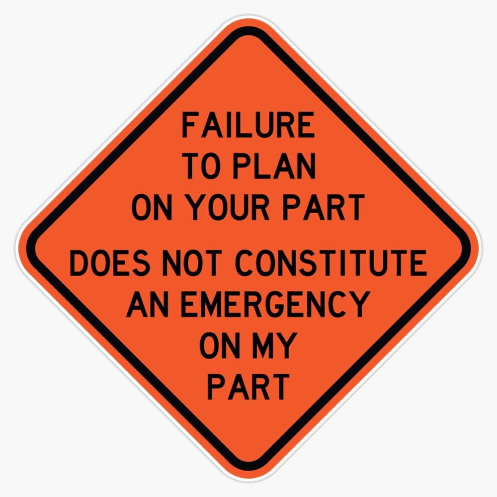 LAD Studio Failure to Plan On Your Part Does Not Constitute and - Product Imagery