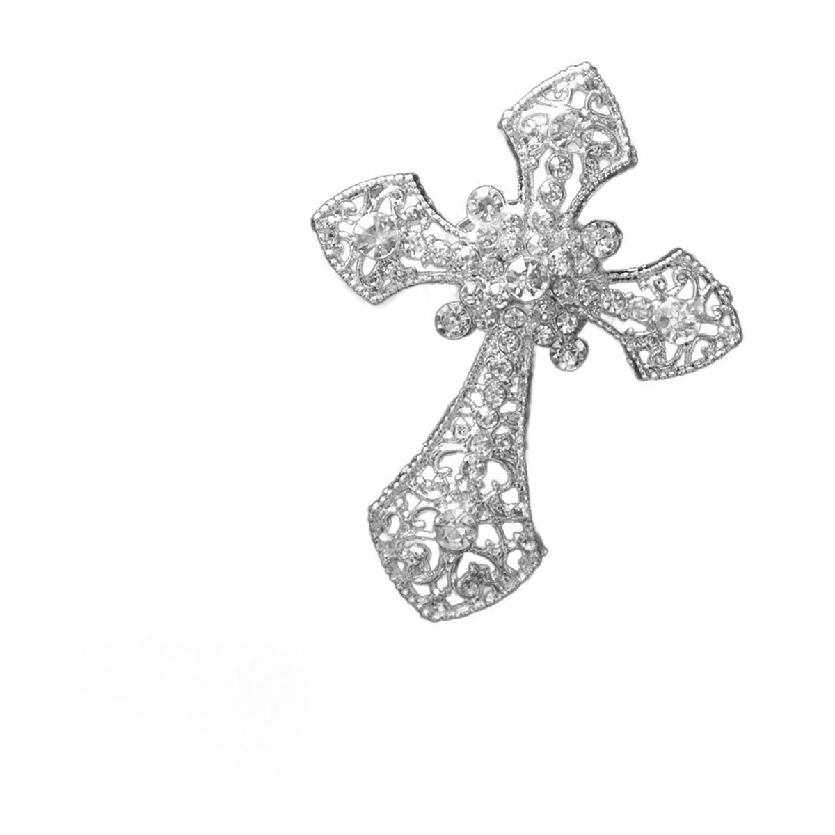 Bling Cross Car Air Vent Clip, Crystal Cross Rhinestone Vehicle - Product Imagery