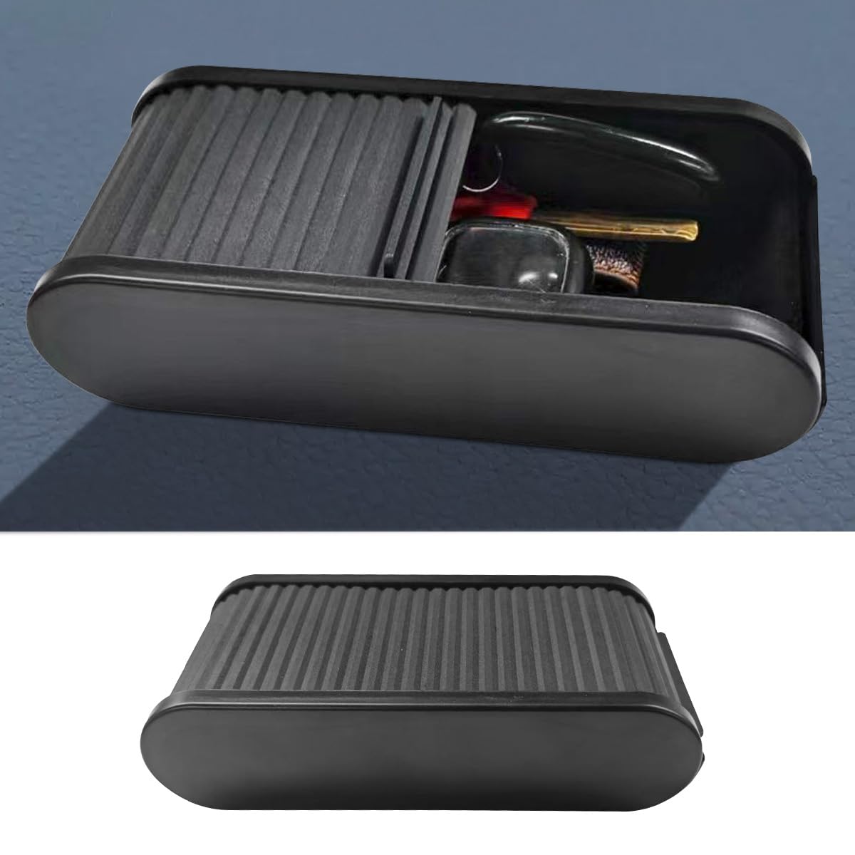 Coin Holder for Car, Universal Portable Auto Change Organizer, - Product Imagery