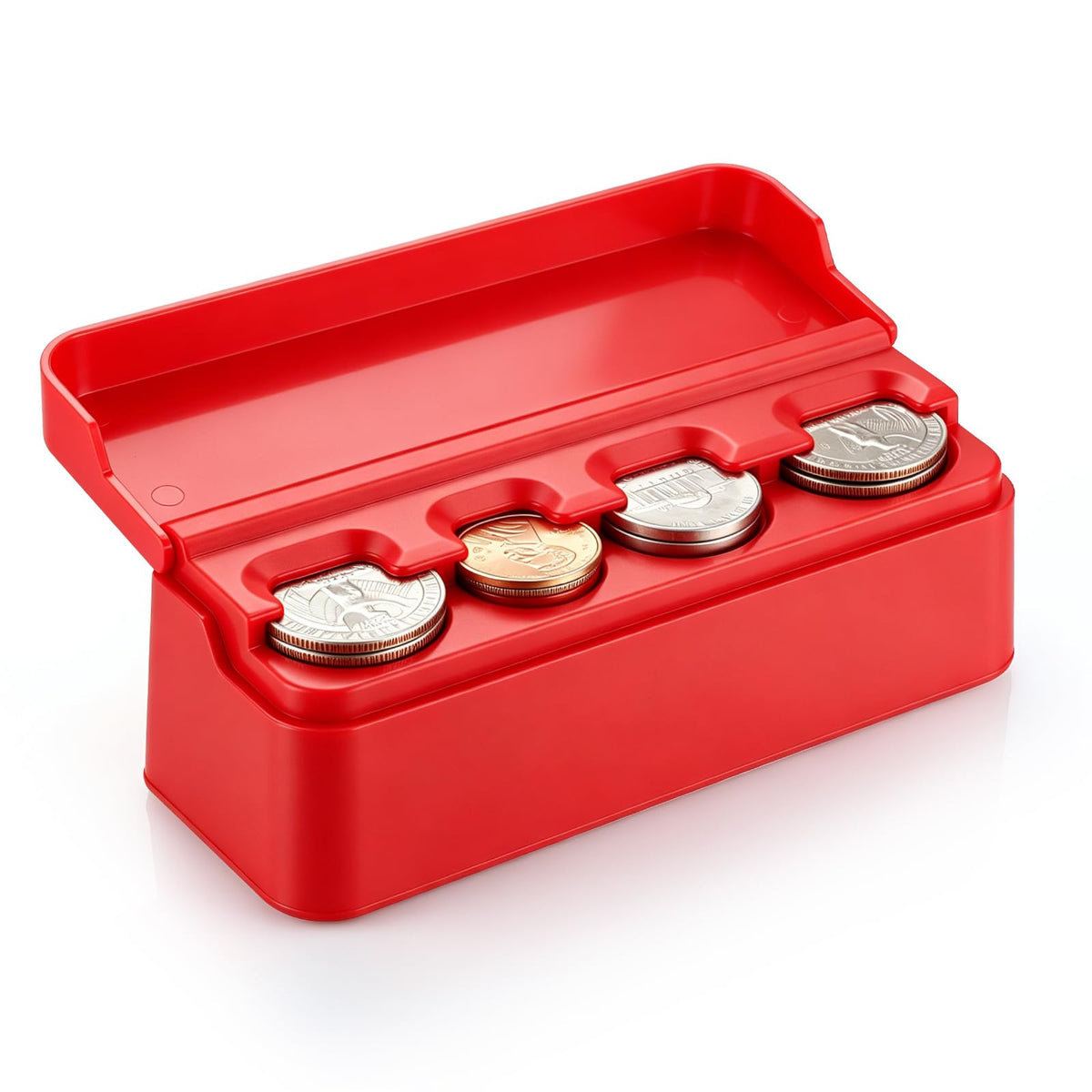 SINGARO Coin Holder for Car, Coin Change Organizer Compatible - Product Imagery