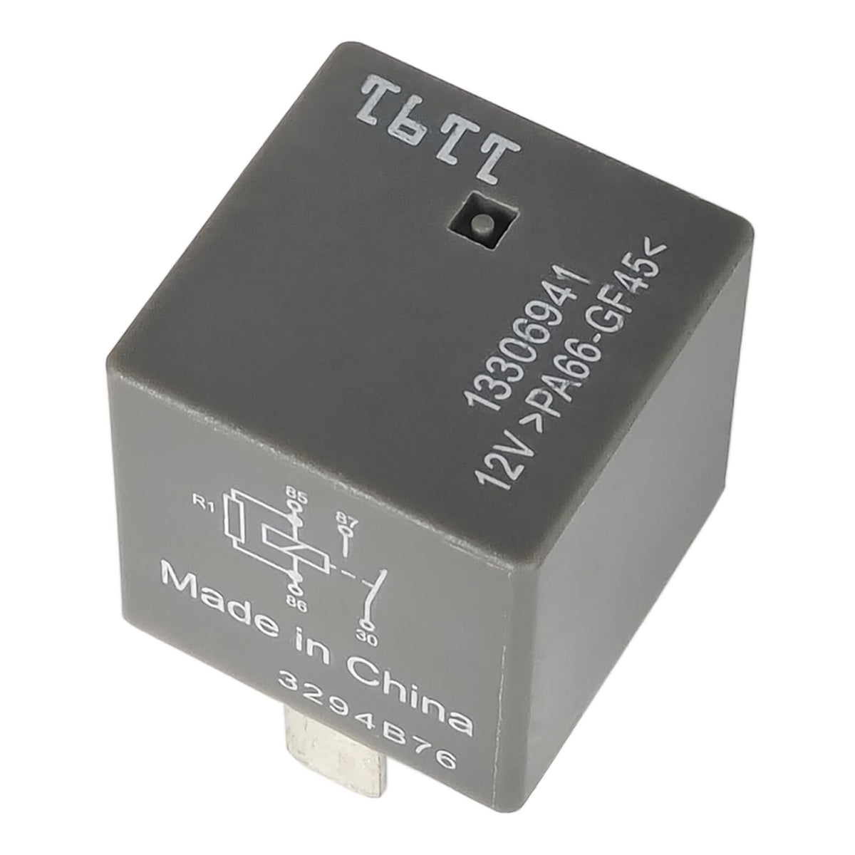 13306941 12VDC 30A 4Pins Equipment Multi-Purpose Relay for Fan - Product Imagery