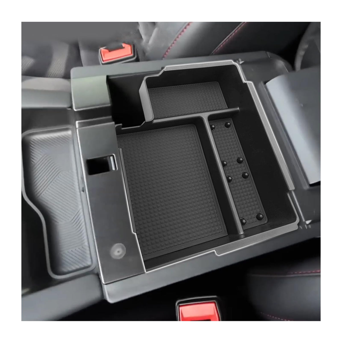 SXCY for 2025 2026 2027 Ford Explorer Center Console Organizer - Product Imagery