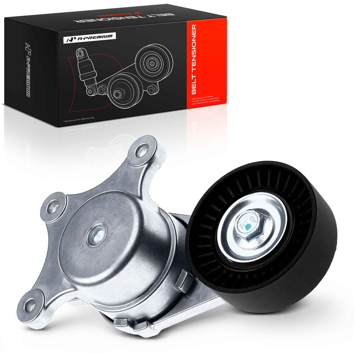 A-Premium Belt Tensioner Assembly with Pulley Compatible with - Product Imagery