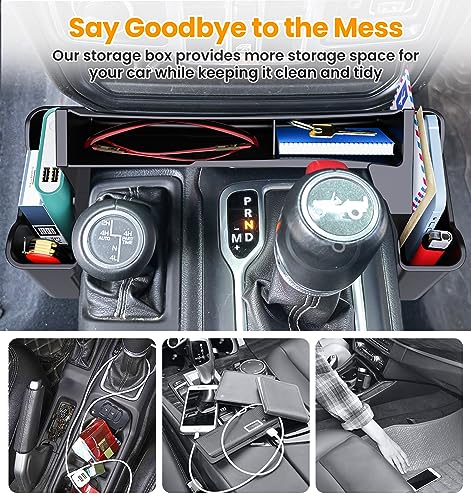 Eamplest Gear Shift Center Console Organizer Box for Jeep - Product Imagery