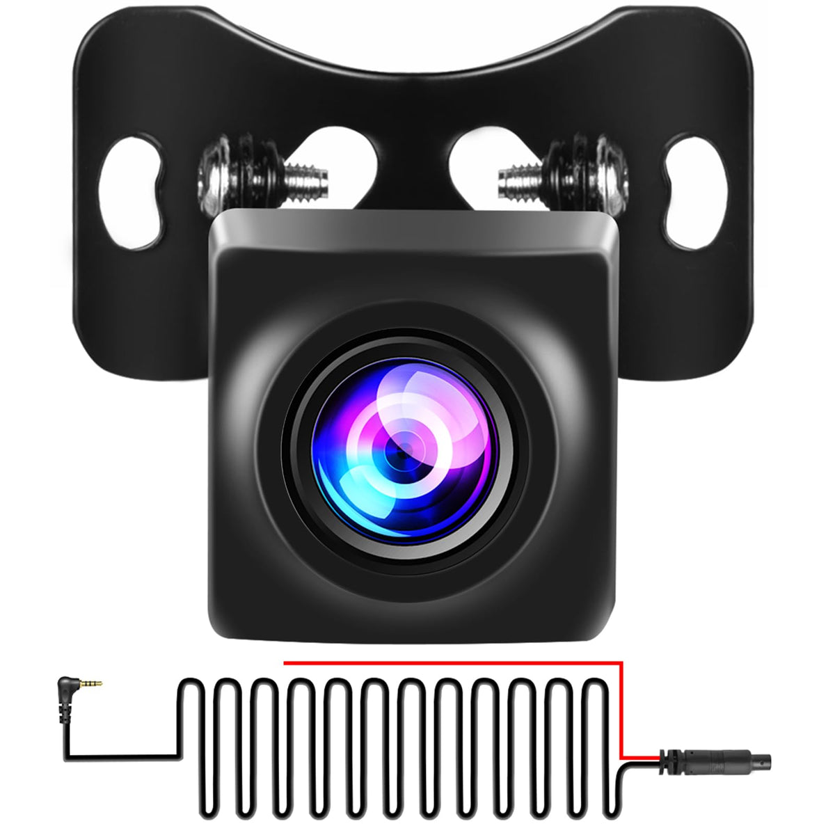 Inefala [for Portable Car Radio] 4 Pin Upgrade AHD 1080P Backup - Product Imagery