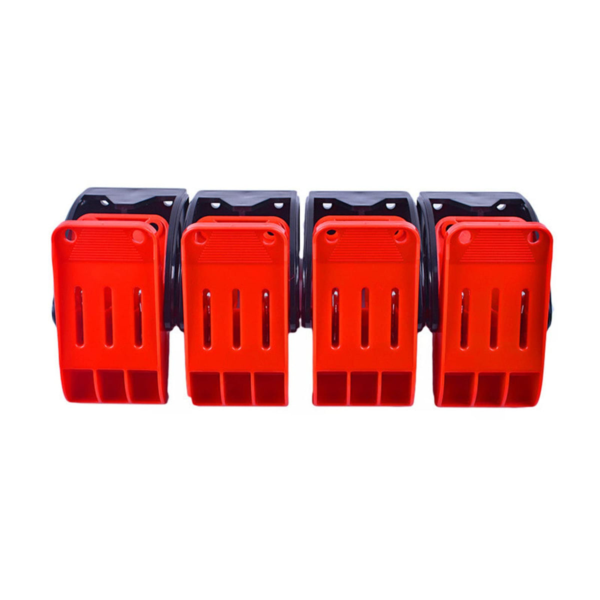 Car Wash Mat Clamps 4 Pack, Swivel Wall-Mounted Heavy-Duty Clips - Product Imagery