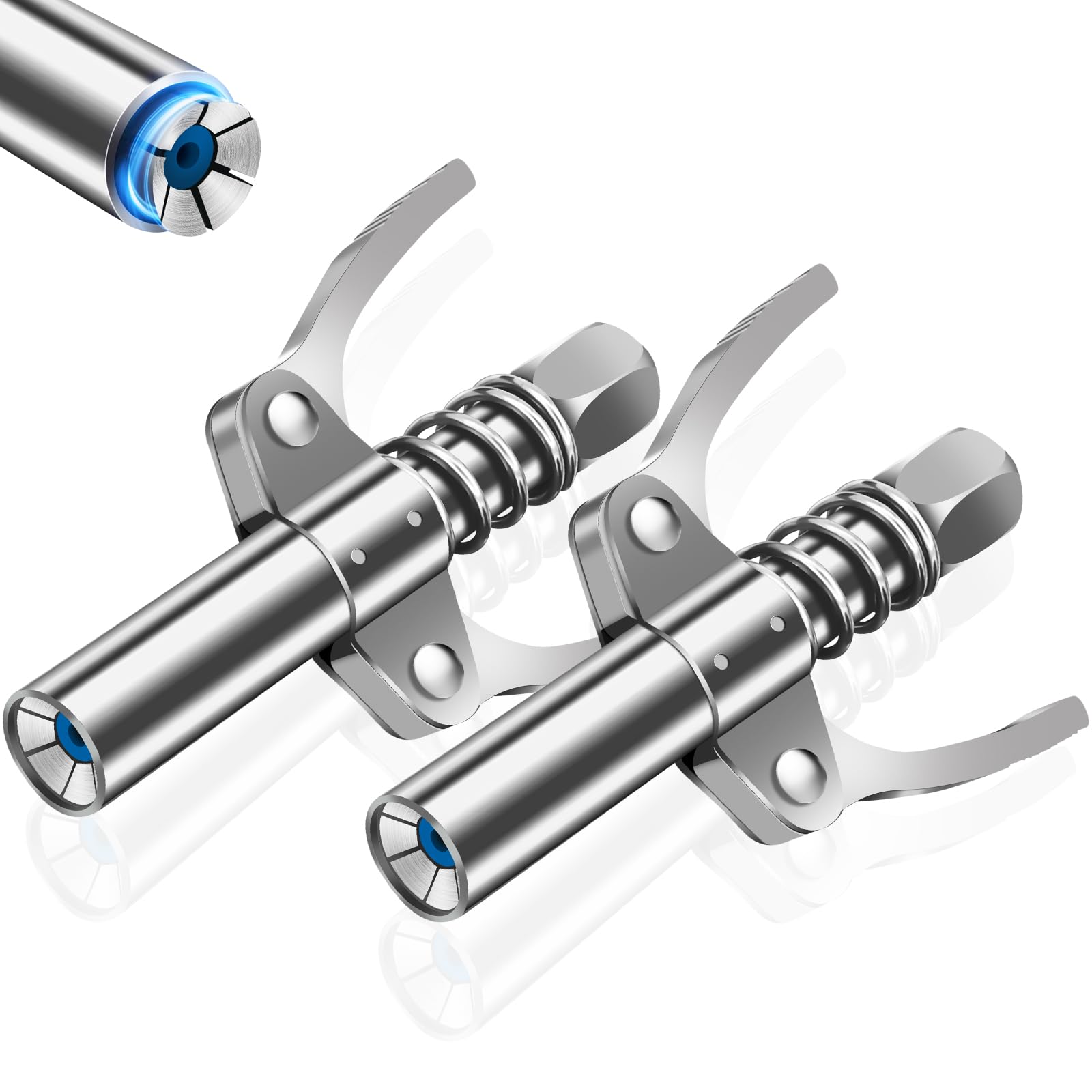 Akeoil Grease Gun Coupler, Grease Gun Tips, Grease Gun - Product Imagery