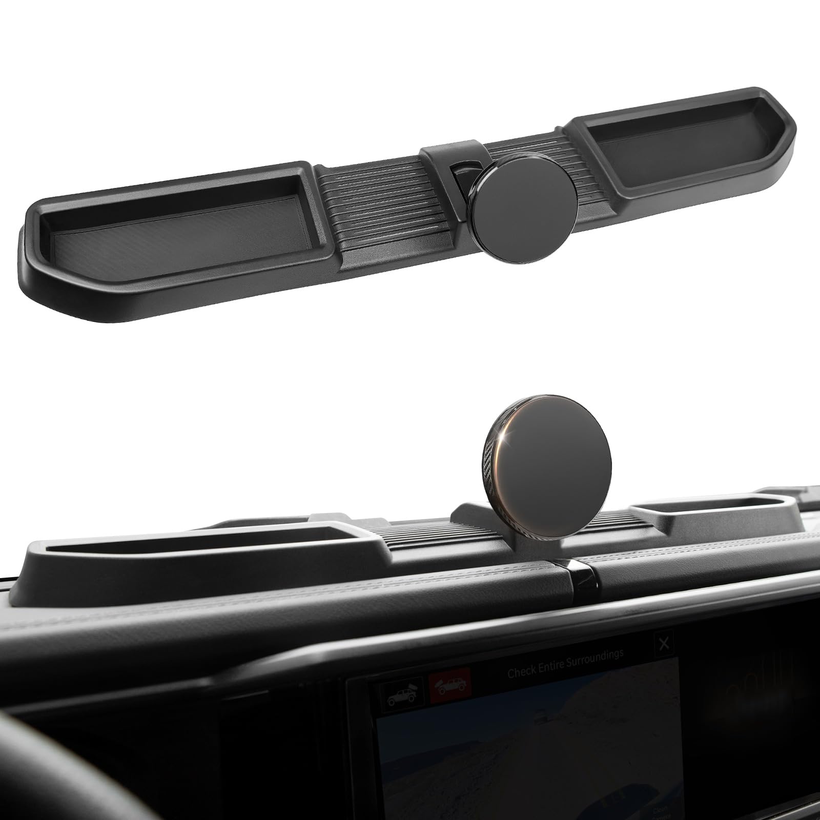 Magnetic Dash Phone Mount for 2024 2025 Jeep Wrangler JL JLU & - Product Imagery