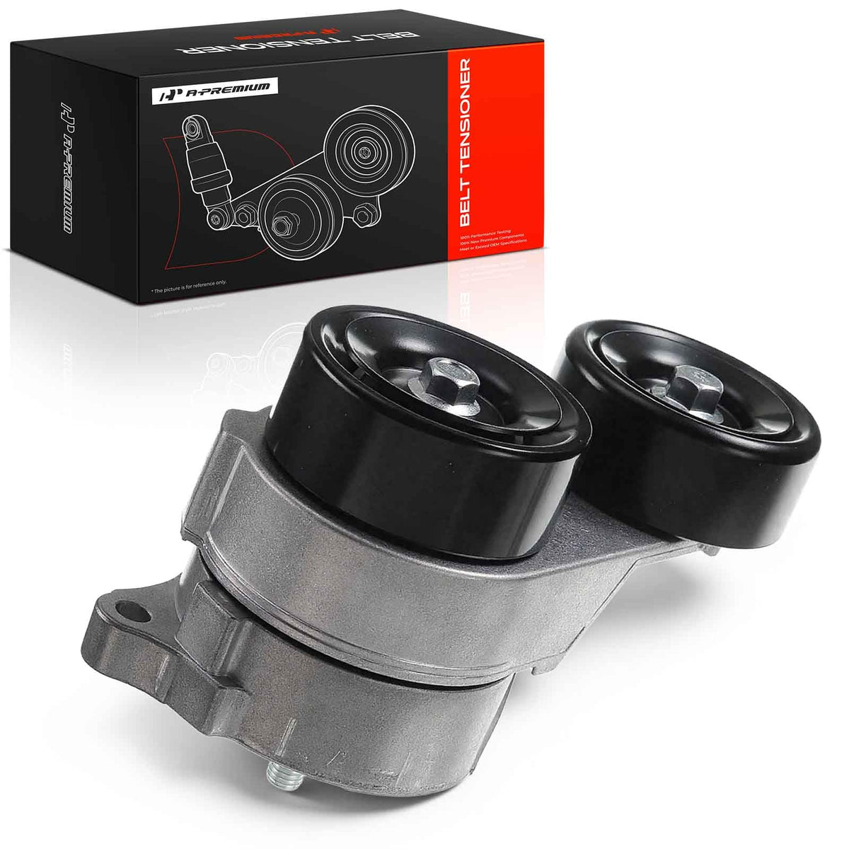 A-Premium Belt Tensioner Assembly with Pulley Compatible with - Product Imagery