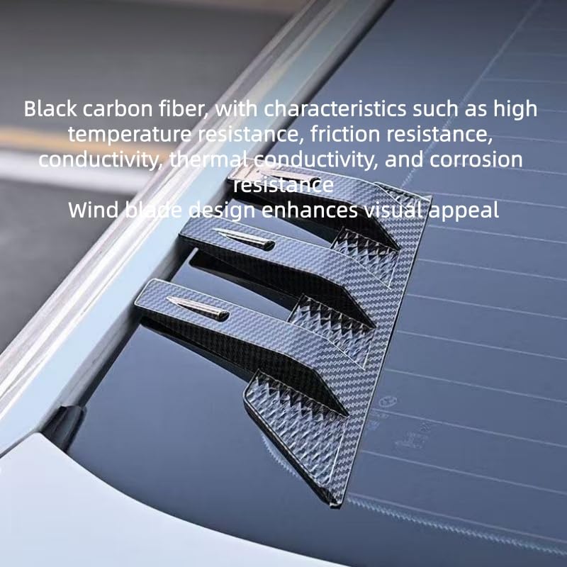 Car Rear Windshield Side Spoilers for Toyota Tundra Crewmax - Product Imagery