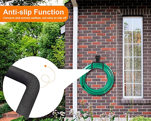Metal Garden Hose Holder Wall Mounted Water Hose Holder for - Product Imagery