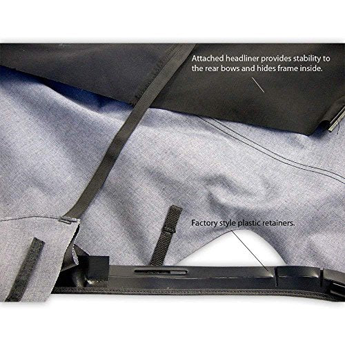 Ford Mustang (2005-2014) Complete Factory Style Convertible Top, - Product Imagery