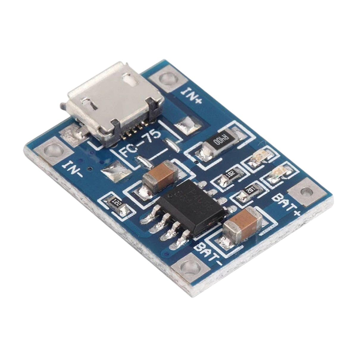 5pcs Micro USB 5V 1A 18650 TP4056 Lithium Ba [ttery Charger - Product Imagery