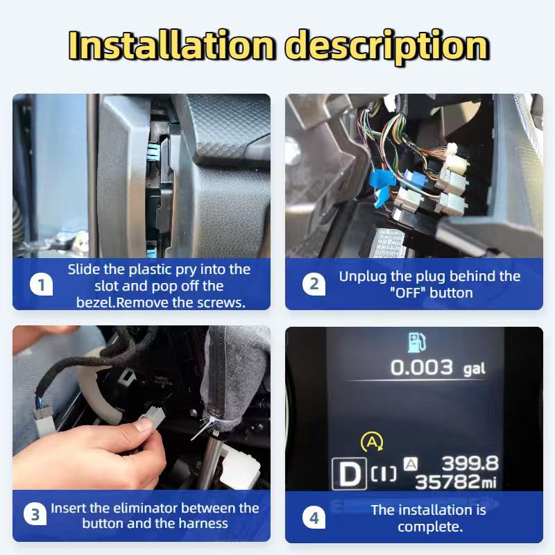 Auto Start Stop Eliminator for Subaru Forester 2019 2020 2021 - Product Imagery