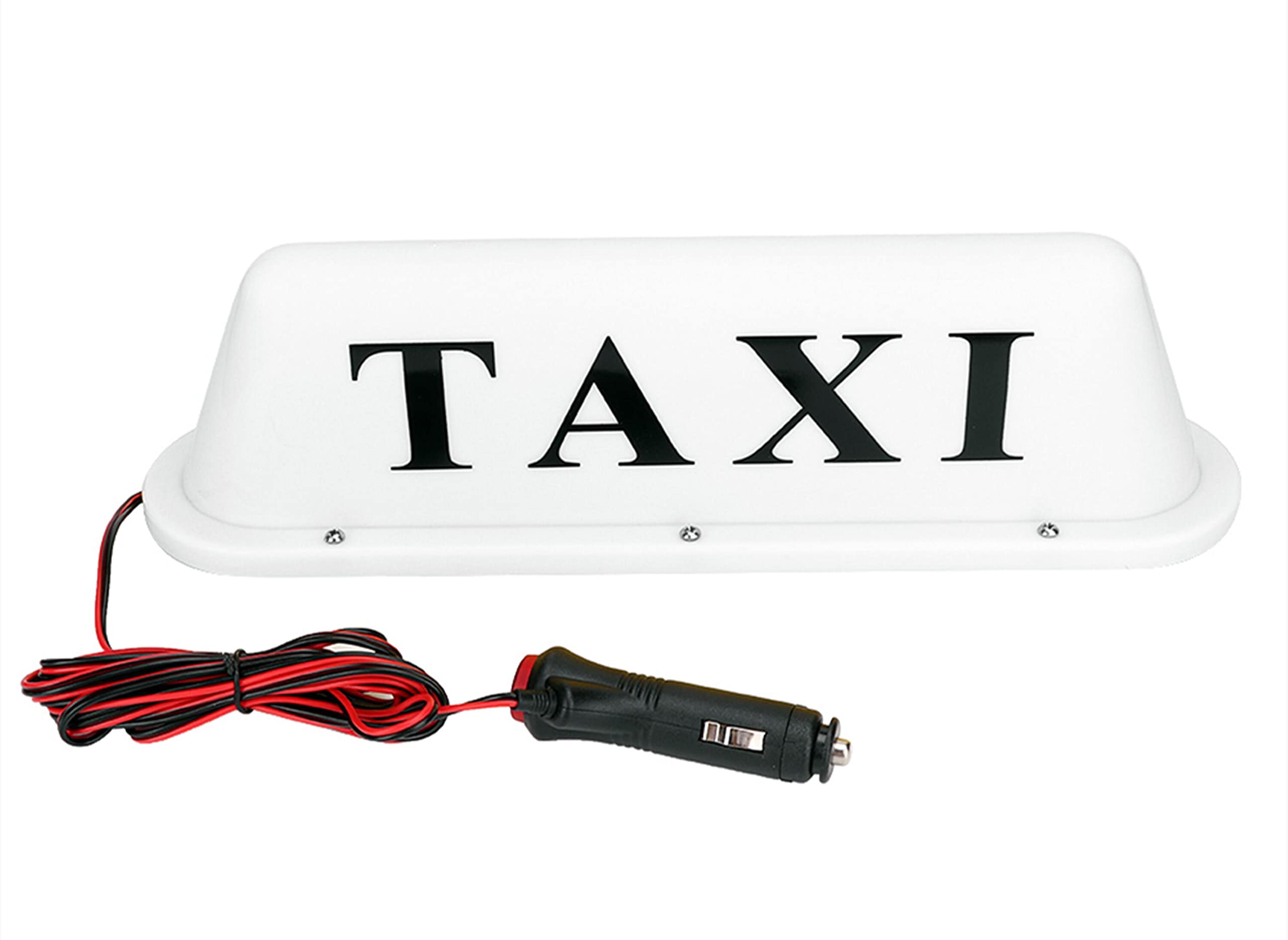 Multiple Colors 12V LED Magnetic Taxi Sign Roof Top Car Super - Product Imagery