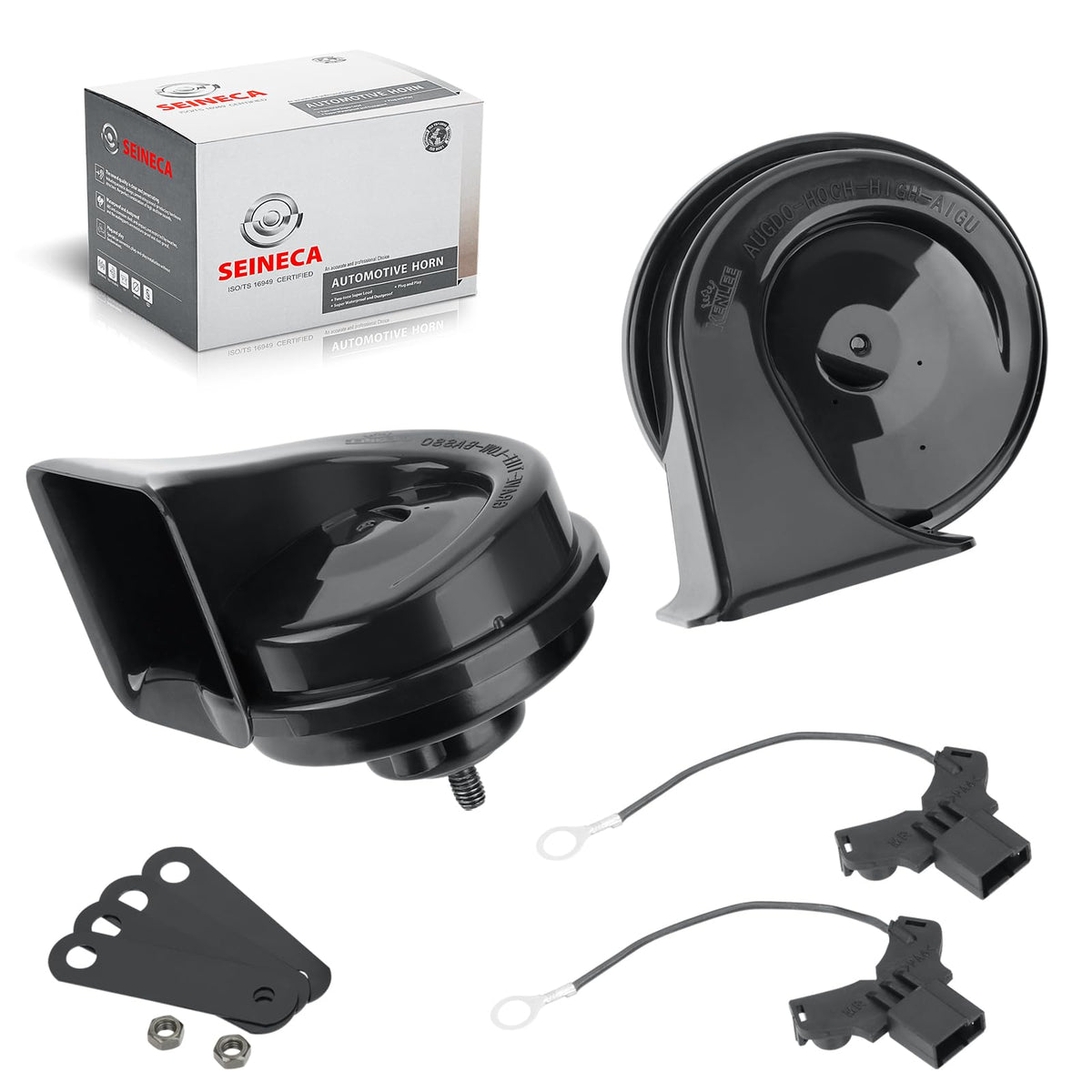 SEINECA Car Horn Compatible with Toyota Lexus Subaru,12V Loud - Product Imagery