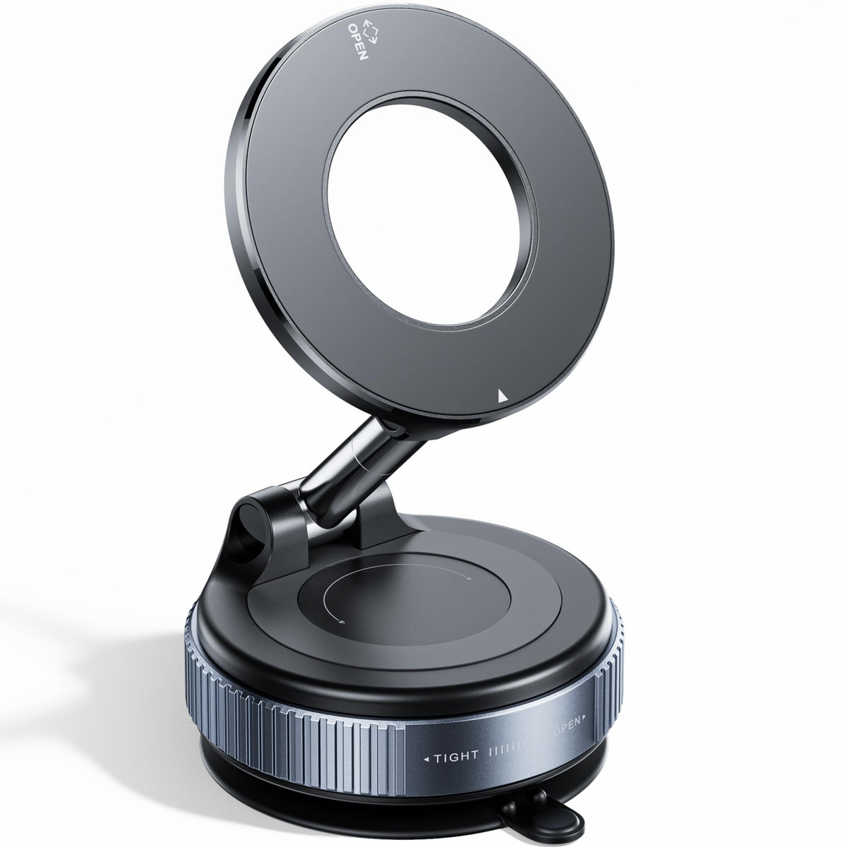 REOKILY 2026 Upgraded Vacuum Magnetic Car Phone Holder 360° - Product Imagery