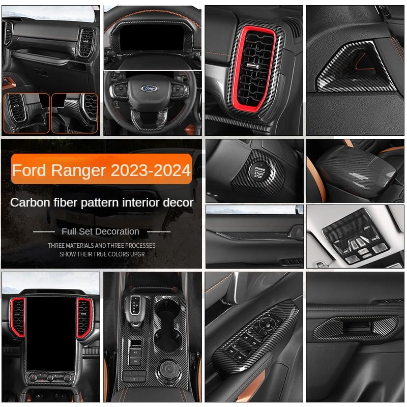 Air Condition Vent Outlet Cover Trims Compatible with Ford - Product Imagery