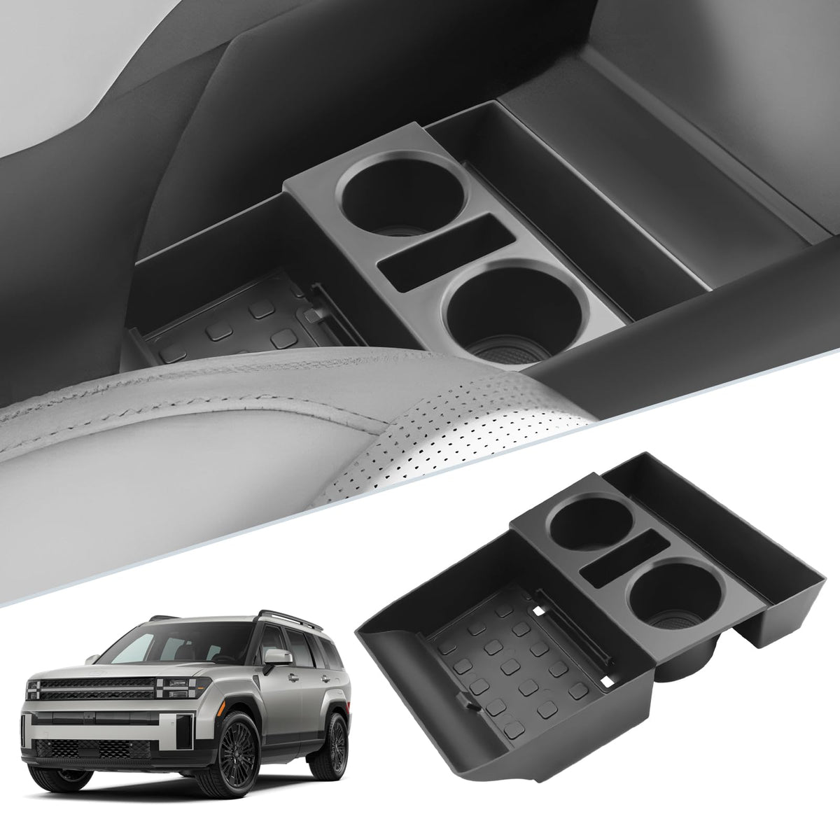 SKTU for 2024 2025 2026 Hyundai Santa Fe Center Console - Product Imagery