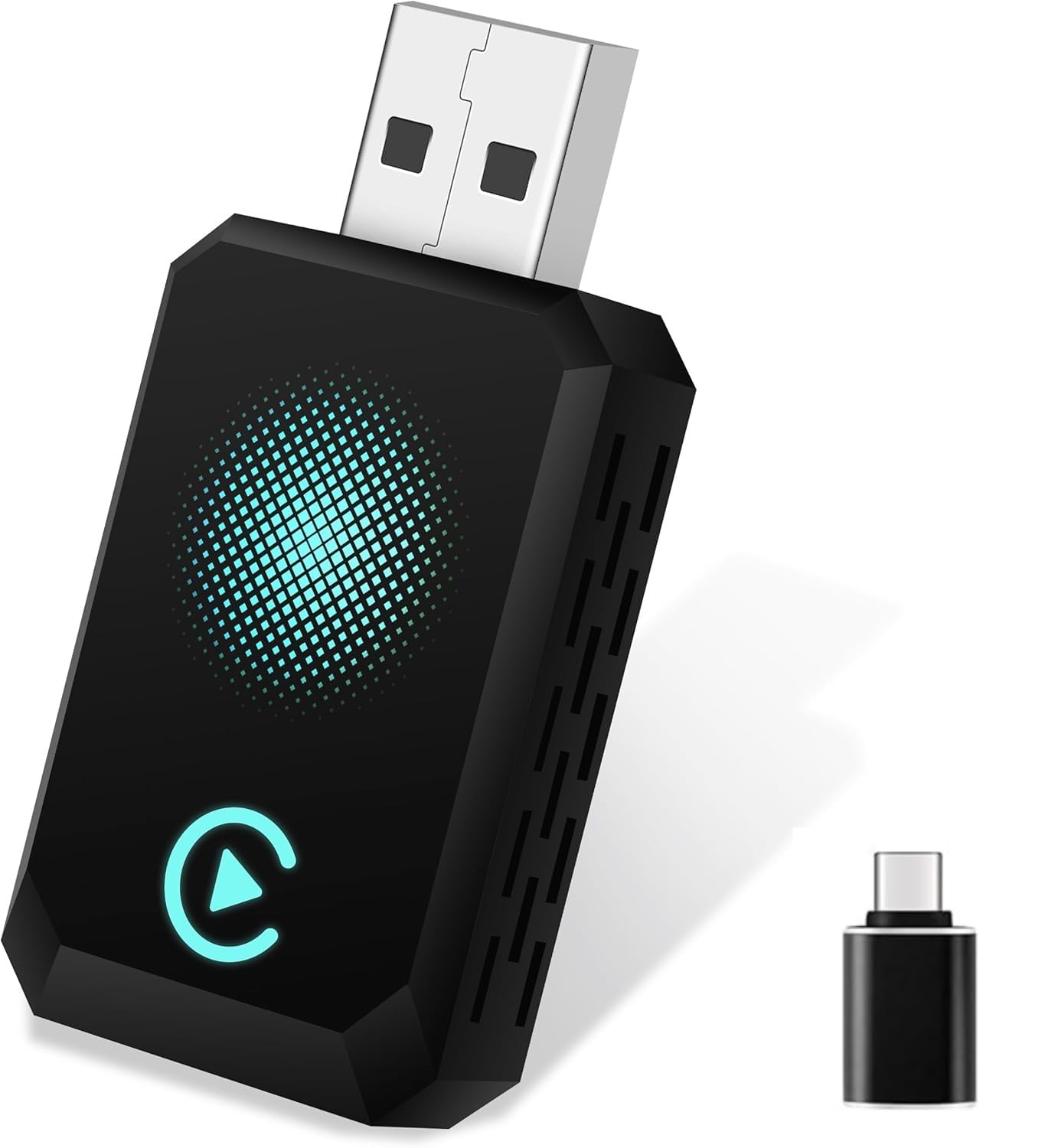 Wireless Carplay Adapter, Convert Wired to Wireless CarPlay, - Product Imagery